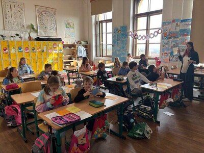 Příprava na exkursi do Poslanecké sněmovny