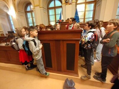 Exkurse v Poslanecké sněmovně