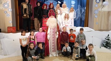 Trampolíny a mikulášská pohádka v Domečku