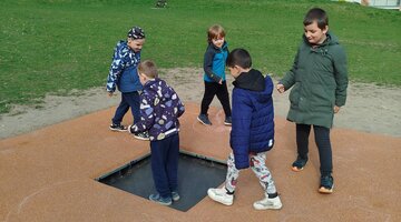 Pohybové aktivity na sportovním hřišti