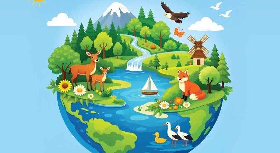 Den Země na náměstí  Míru v Mělníku.